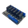 5V 12V 24V Solid State Relay 5V Module 1 2 4 6 8 Way 5V12v24v High and Low Trigger 250v2a DC 8 Way DC control AC Relays 5