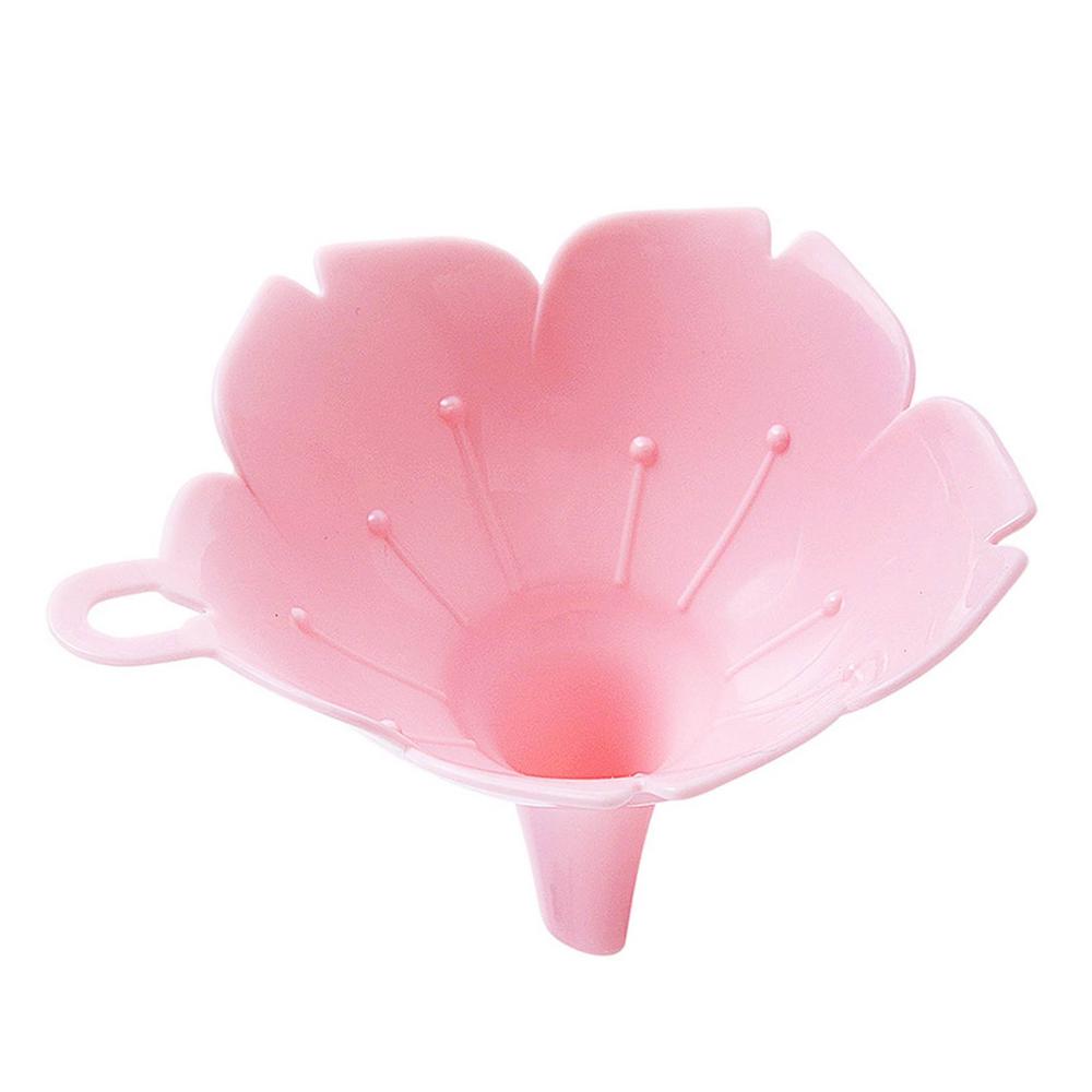 

Креативная Воронка Сакура Дом Кухня Пластиковая Воронка Широкое Горло Универсальная Универсальная Воронка для Топлива Кухня Многофункциональные Гаджеты розовый