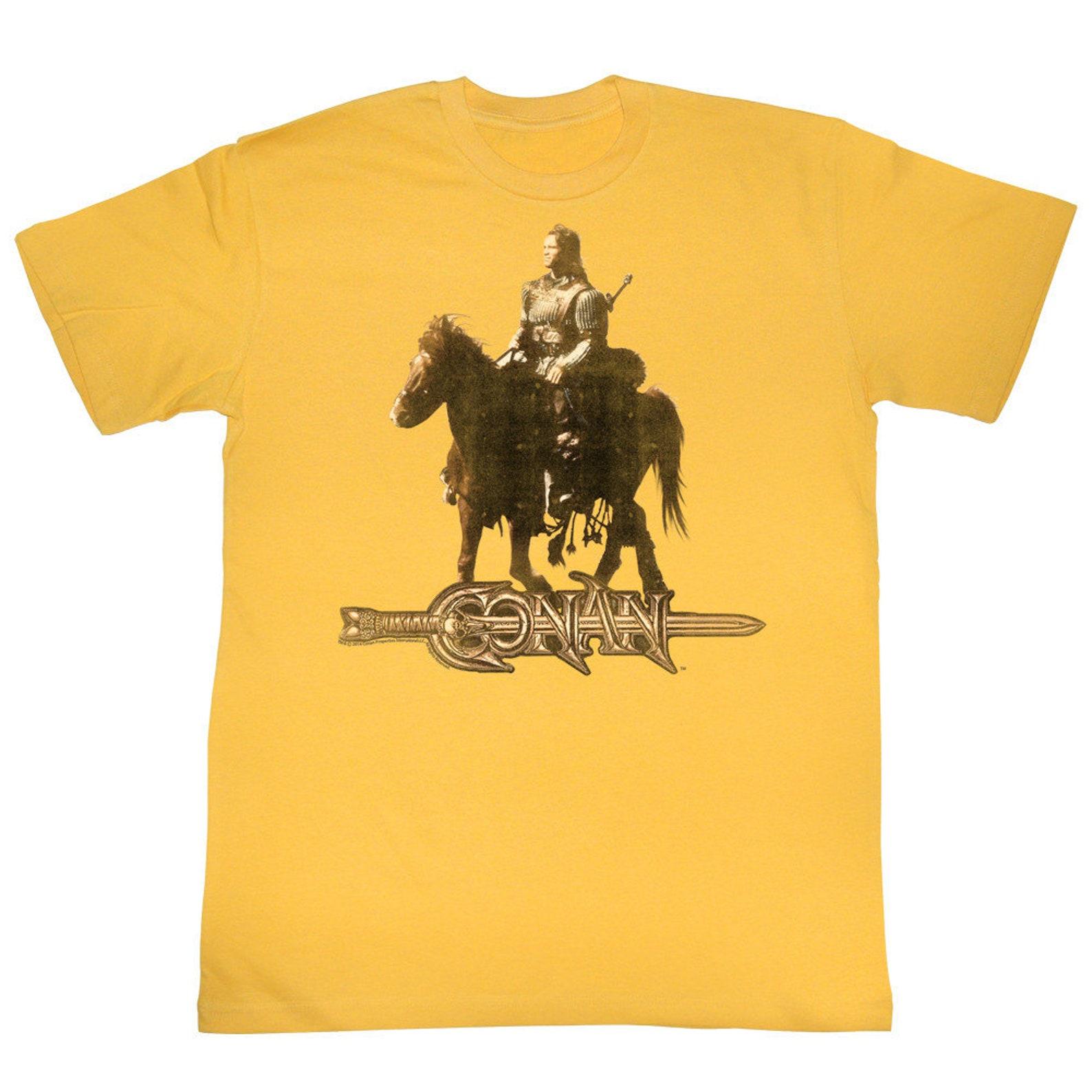 Conan The Barbarian Horsey Ginger Adult T-Shirt 2XL