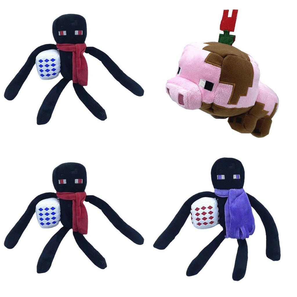 Soft And Cuddly Minecraft Zombie Aries Bear Plush Toys Perfect For Holiday Gifts