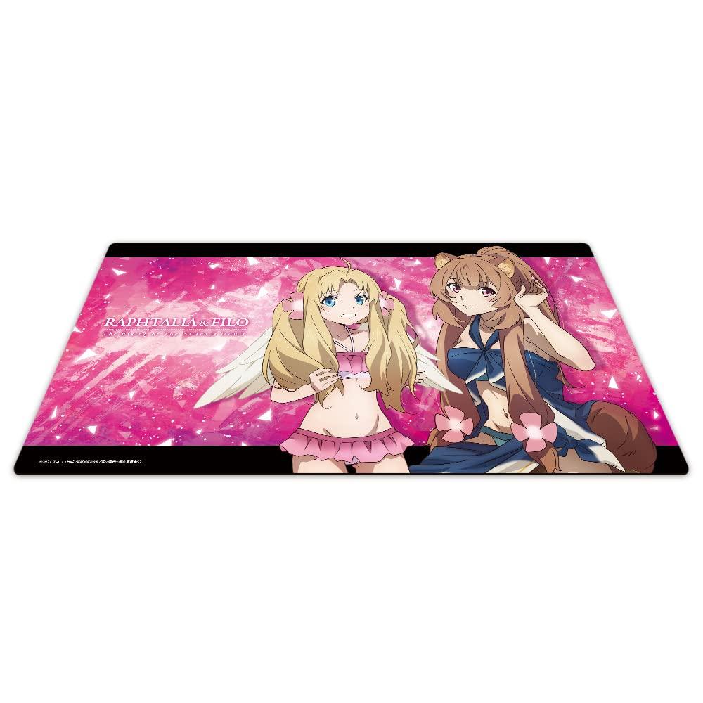 The Rising of the Shield Hero Season 2 Character Rubber Mat B Filo [Raphtalia & Swimsuit]