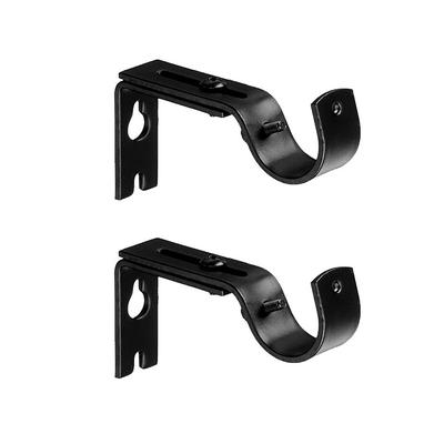 Réglable Avec Vis Durable Robuste Support de Tringle à Rideaux Support de Tringle à Rideaux Support de Tringle à Rideaux Quincaillerie de Fenêtre