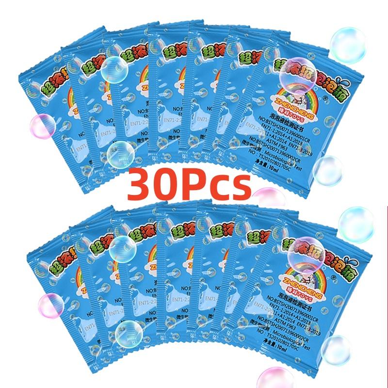 10-30 Pezzi 10ML/1 Confezione Nuovo Concentrato Bolle Sapone Liquido Accessori Pistola Bolle Sapone Ricariche Liquido Bolle Sapone