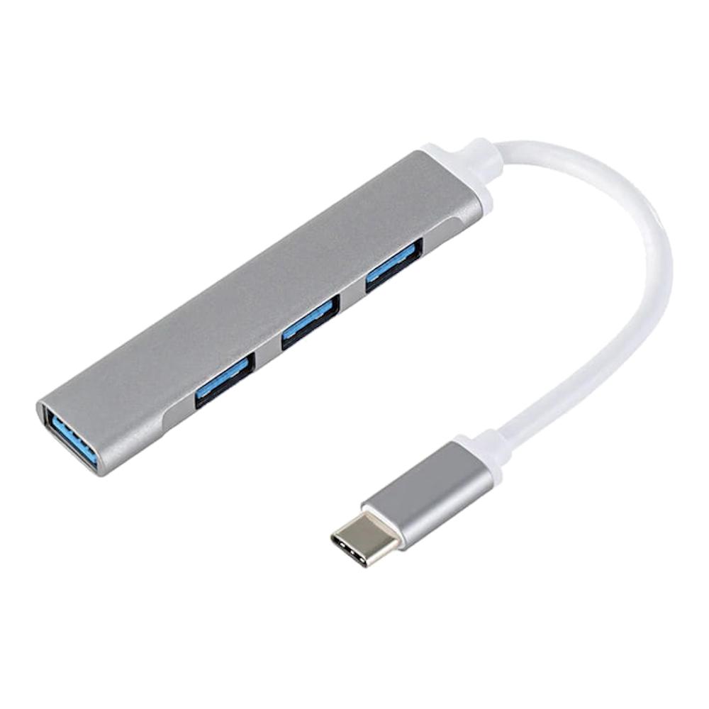Hub przejściówka usb-c 3.1 do 3 x usb 2.0 1x usb 3.0 4 porty do laptopa