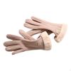 Velvet Warm Gloves Windproof for Running Mountaineering Cycling