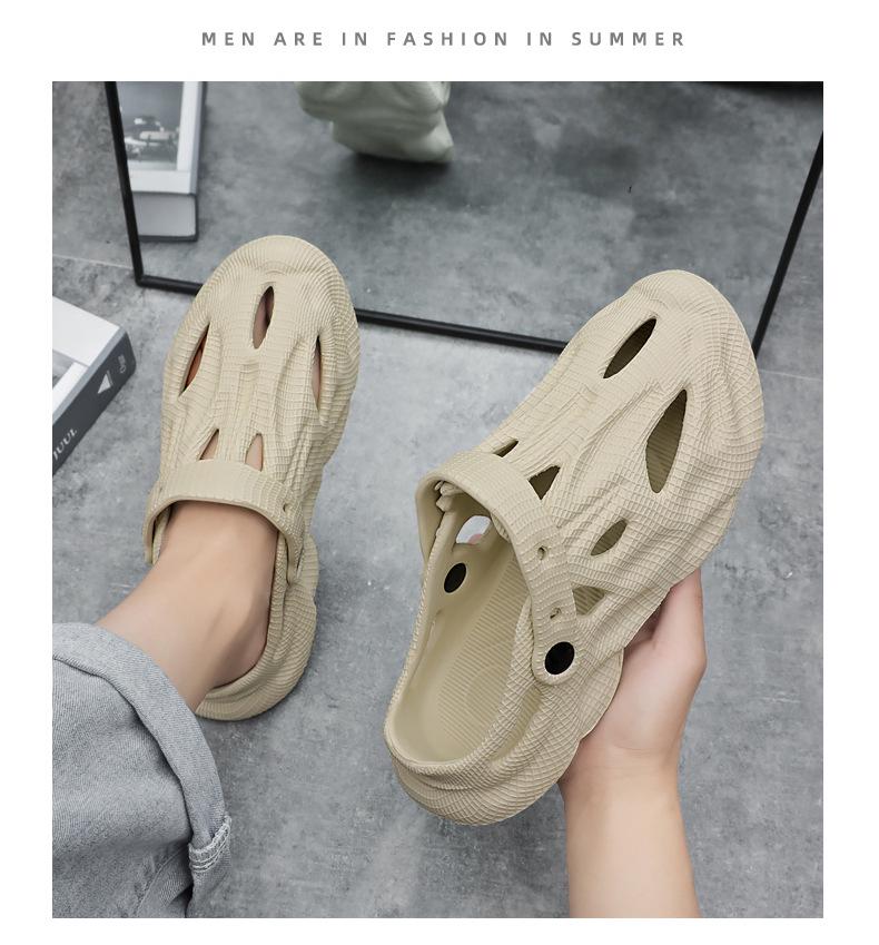 Men's and Women's Summer Outdoor Closed-Toe EVA Beach Sandals