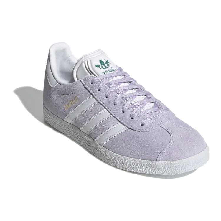 adidas Gazelle Mor Tonlu Kadın Spor Ayakkabıları Bulut Beyazı Zafer Yeşili EF6508