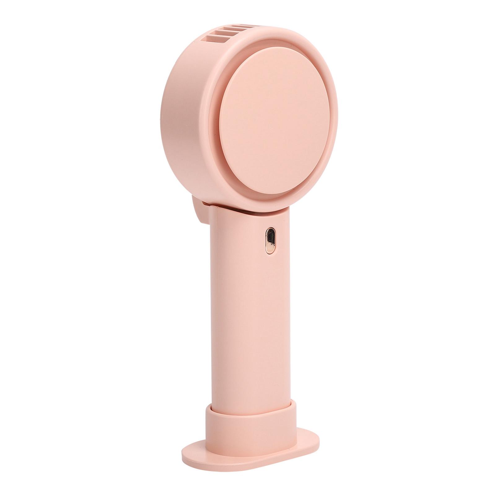 Portable USB Handheld Fan Bladeless TypeC Rechargeable Home Office Desktop Mini Air Cooler