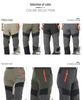 Men's and Women's Quick-Drying Elastic Hiking Pants - Lightweight, Breathable, Sun-Protective for Trekking, Travel, and Fishing