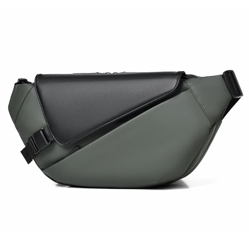 Men's Motorcycle Crossbody Chest Bag