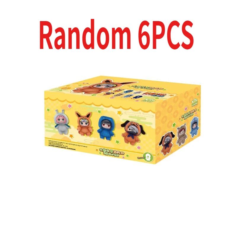 Nieuwe Eaki Naruto Schattig Beest Feest - Naruto & Sasuke Blind Box Figuur Sleutelhanger Bedel Ornament Speelgoed Kerstcadeau