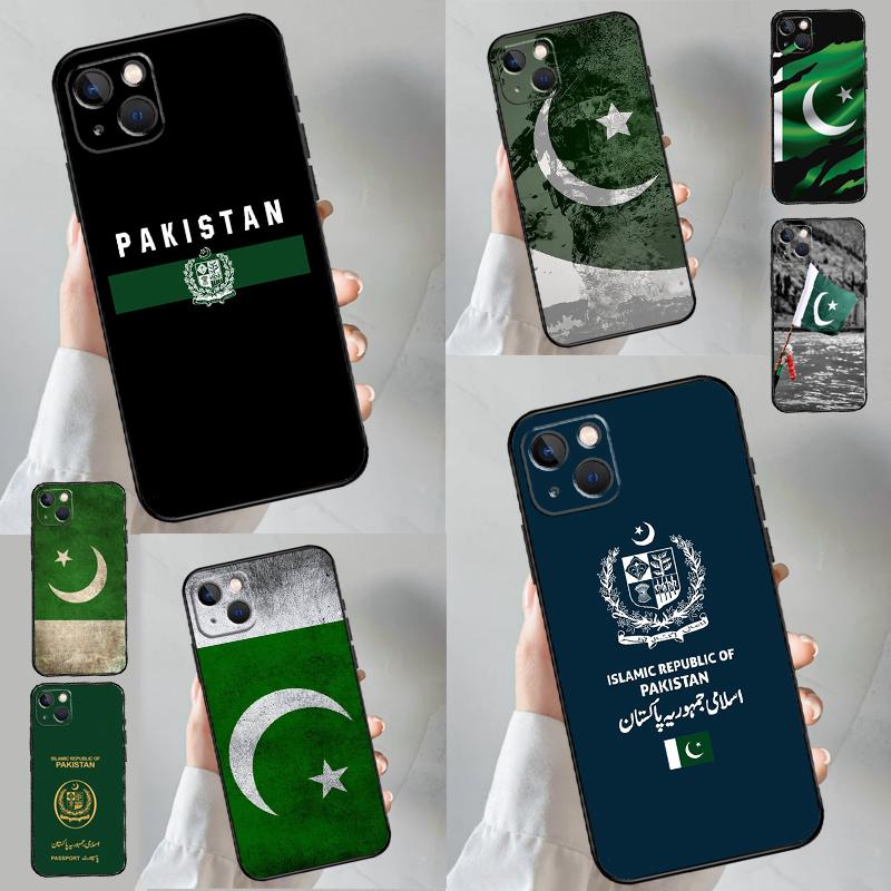 Pakistan Flag Case For Samsung Galaxy A54 A34 A14 A36 A56 A06 A13 A53 A32 A12 A22 A52 A35 A17 A16 A55 A15