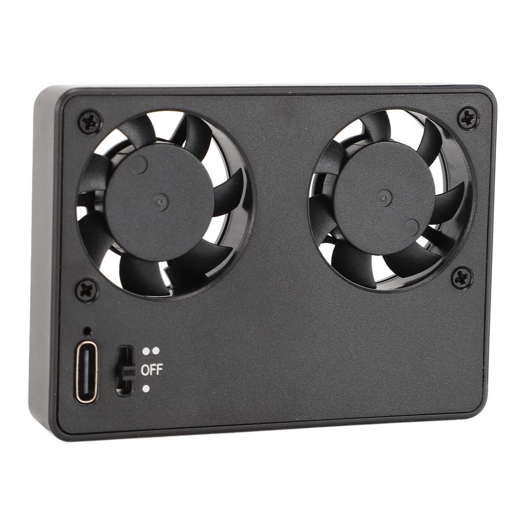 Camera Dual Cooling Fan 2 Wind Speeds Fast Heat Dissipation Silent Camera External Cooling System for Live Broadcast
