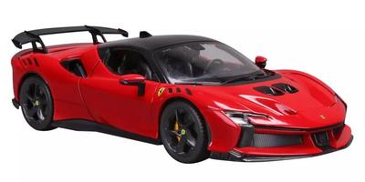 Kyosho Bburago 1/24 Scale SF90 XX Stradale Red Finished Model 18-26032R