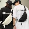 Unisex Canvas Crossbody Bag Able Compact With Multiple Convenient Compartments Suitable For School And Casual Outings