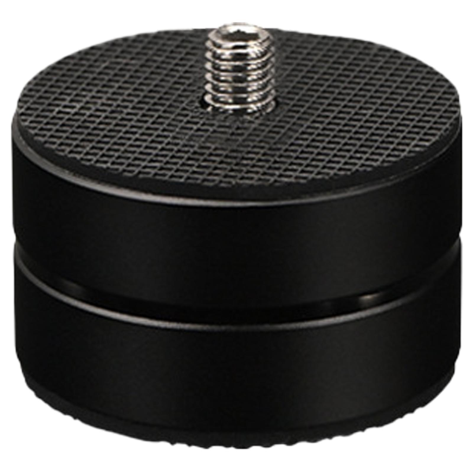 

Shockproof Pad with Rubber Base Stand for Speakers, Aluminum Amplifier Feet Audiophiles Auditory Player Bracket S чорний