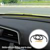 Car Center Console Sealing Strip Instrument Panel Gap Modified Sound Insulation Rubber Strip Front Windshield Noise Elimination
