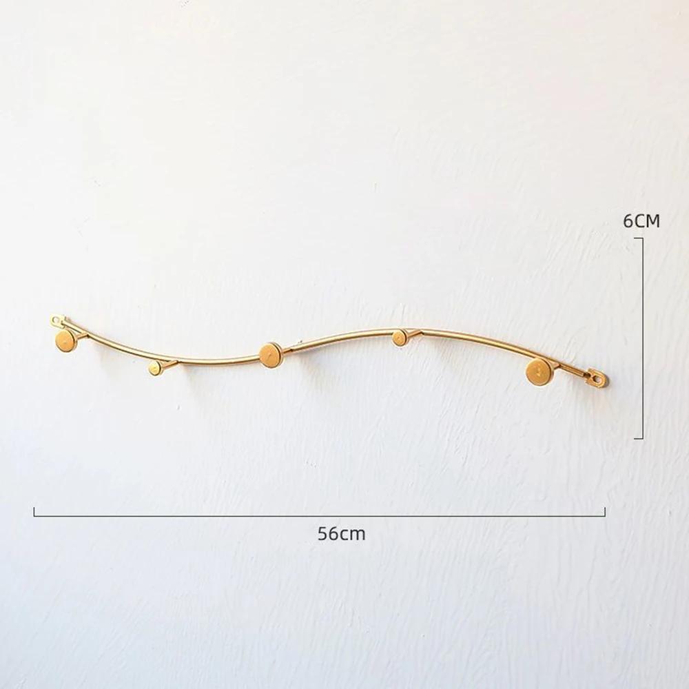 

Креативный роскошный крючок для одежды без сверления настенный простой скандинавский вешалка для пальто прихожая железное искусство домашний декор крючок для хранения