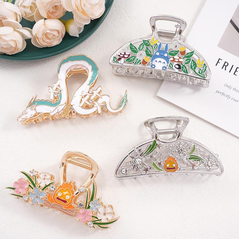 Cute Creative Cartoon Hair Claw Zinc Alloy Dragon Hair Claws Claw Clip Hair Accessories For Women Girls