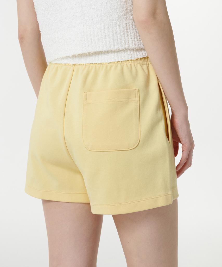 MUSINSA STANDARD WOMAN Women'S Double Knit Sweat Shorts [Butter]