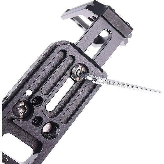 A7C Vertical Shoot Quick Release Plate Bracket Hand Grip for Sony Alpha 7C E-mount Full Frame Mirrorless Digital Camera