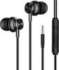 3m Wired Earphones with Magnetic Noise Stereo Extension Compatible with All Interface Devices Microphone, Design, Cancelling, Earphones, Cable, In-Ear