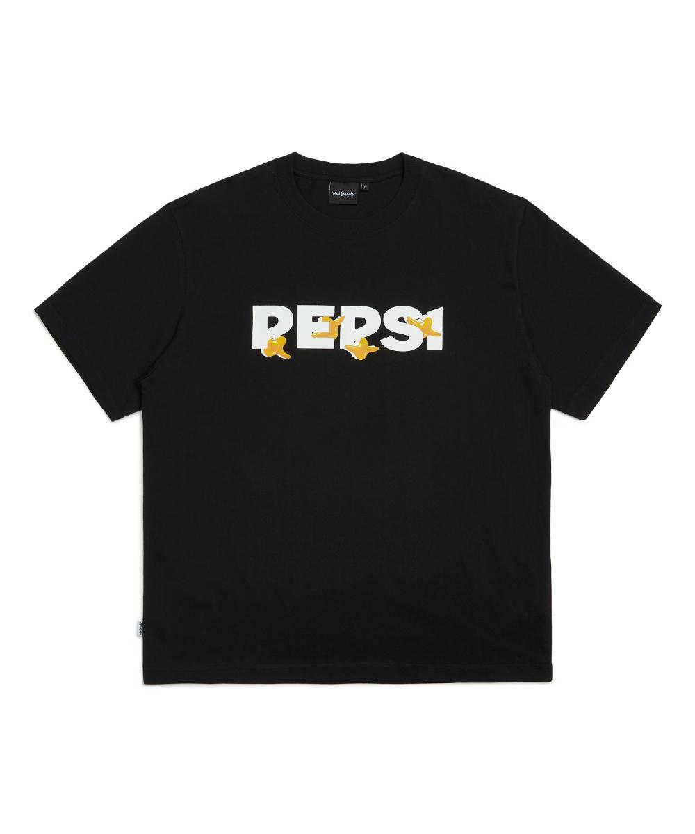 Короткорубашка с графическим принтом Mark Gonzales X Pepsi Og - Черная Black/090
