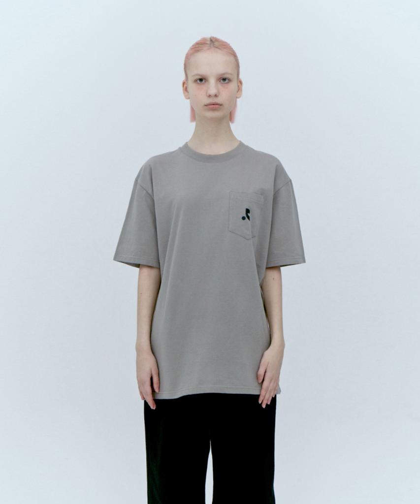 REST&RECREATION Pocket Crewneck T-Shirt_Khaki