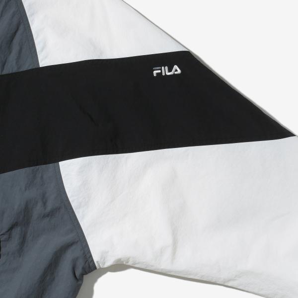 Fila V Color Combination Lightweight Jacket  Fe2jkf5102xgry 