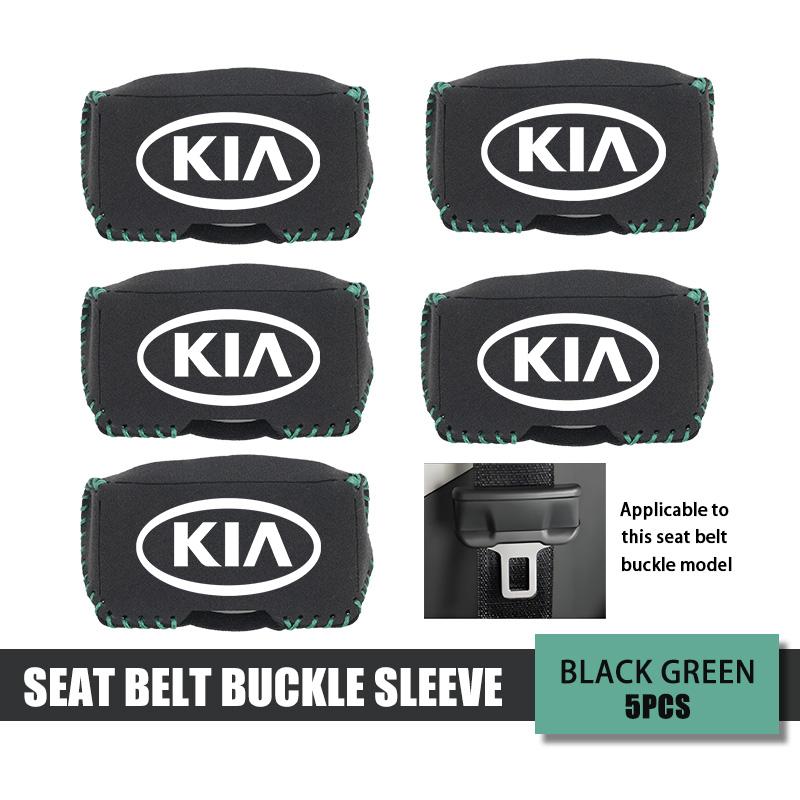 Car Seat Belt Anti Scratch Buckle Protector Cover Accessories For KIA Rio K5 K2 Sportage Ceed Sorento Picanto Stinger Soul