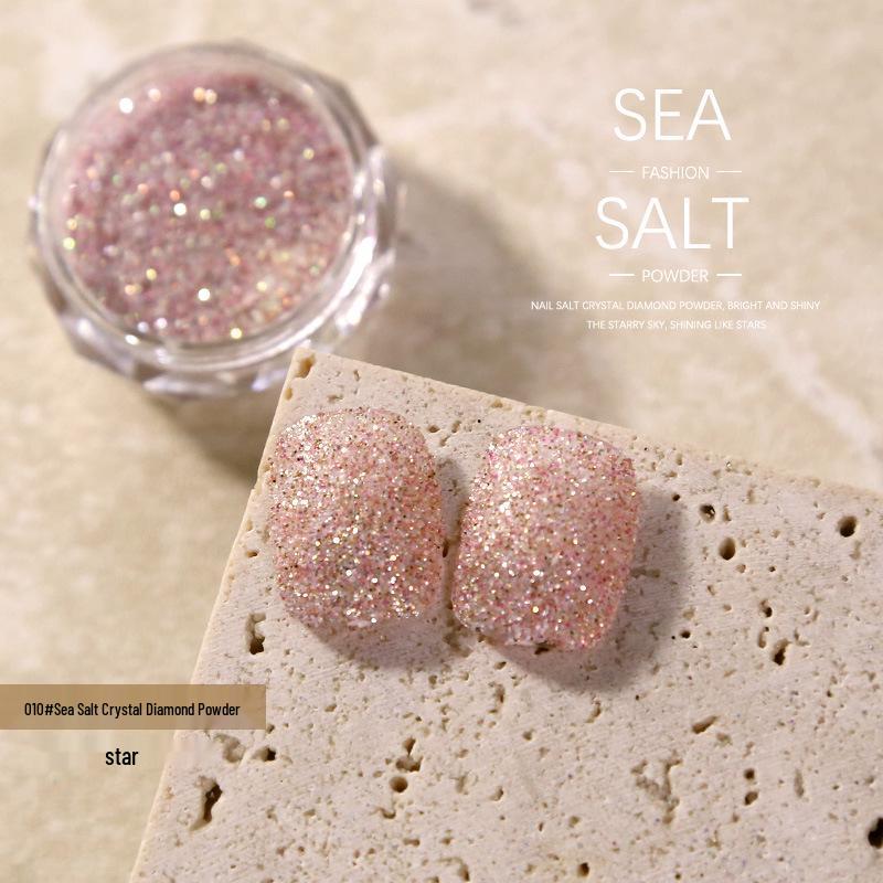 Aurora Iridescent Nail Art Crystal Diamond Powder Glitter