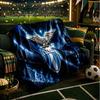 Lazio Fußball Club Emblem Decken Flanelldecken Plüsch für Sofa Bett Geschenke für Männer Frauen Reise Picknickdecke Weihnachts-Fan-Geschenke