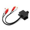 Autozesilovač Audio Basy RCA Úroveň Dálkové Ovládání Hlasitosti Knoflík LC-1 Univerzální