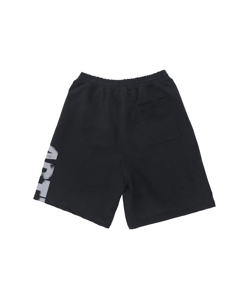 1011 GALLERY Artist Half Sweat Pants - Black