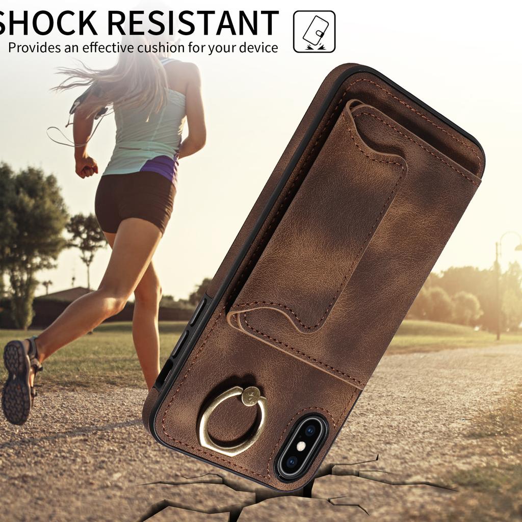 Uchwyt pierścieniowy na karty, gniazda, etui na telefon iPhone X, iPhone XS, iPhone XR, iPhone XS Max