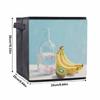 Bananas and A Water Cup 5D Diamond Painting Storage Basket Full Round Drill Mosaic Diamond Embroidery Cross Stitch Kits Home Decor Home Decor