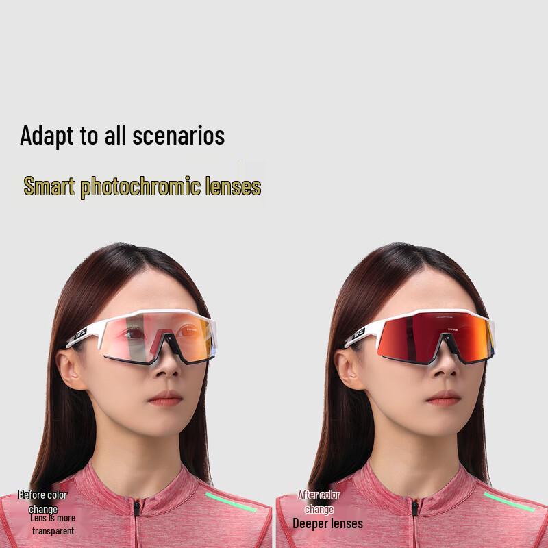 KAPVOE Photochromic Windproof Cycling Glasses