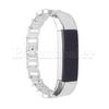 Elegant Stainless Steel Watch Band Wrist Strap For Fitbit Alta Hr With Quick Release Clasp