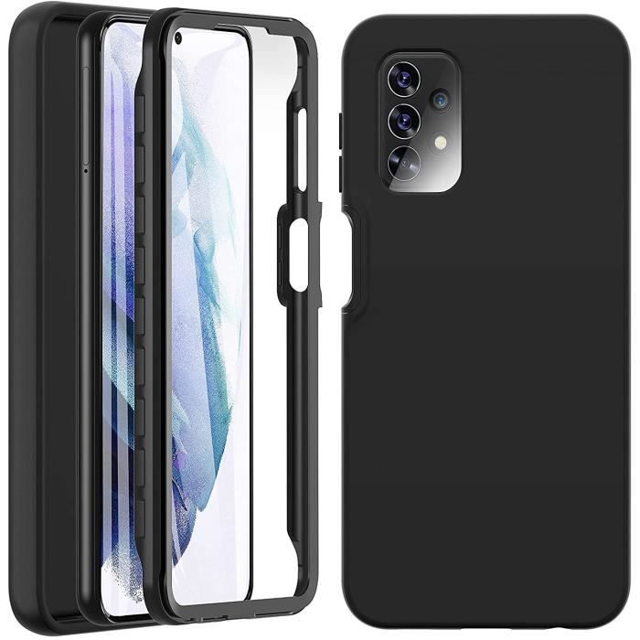 Coque pour Samsung Galaxy A32 4G (Pas pour A32 5G), Etui Samsung A32 360 degrés Antichoc Anti-Rayure Housse Integrale Silicone TPU