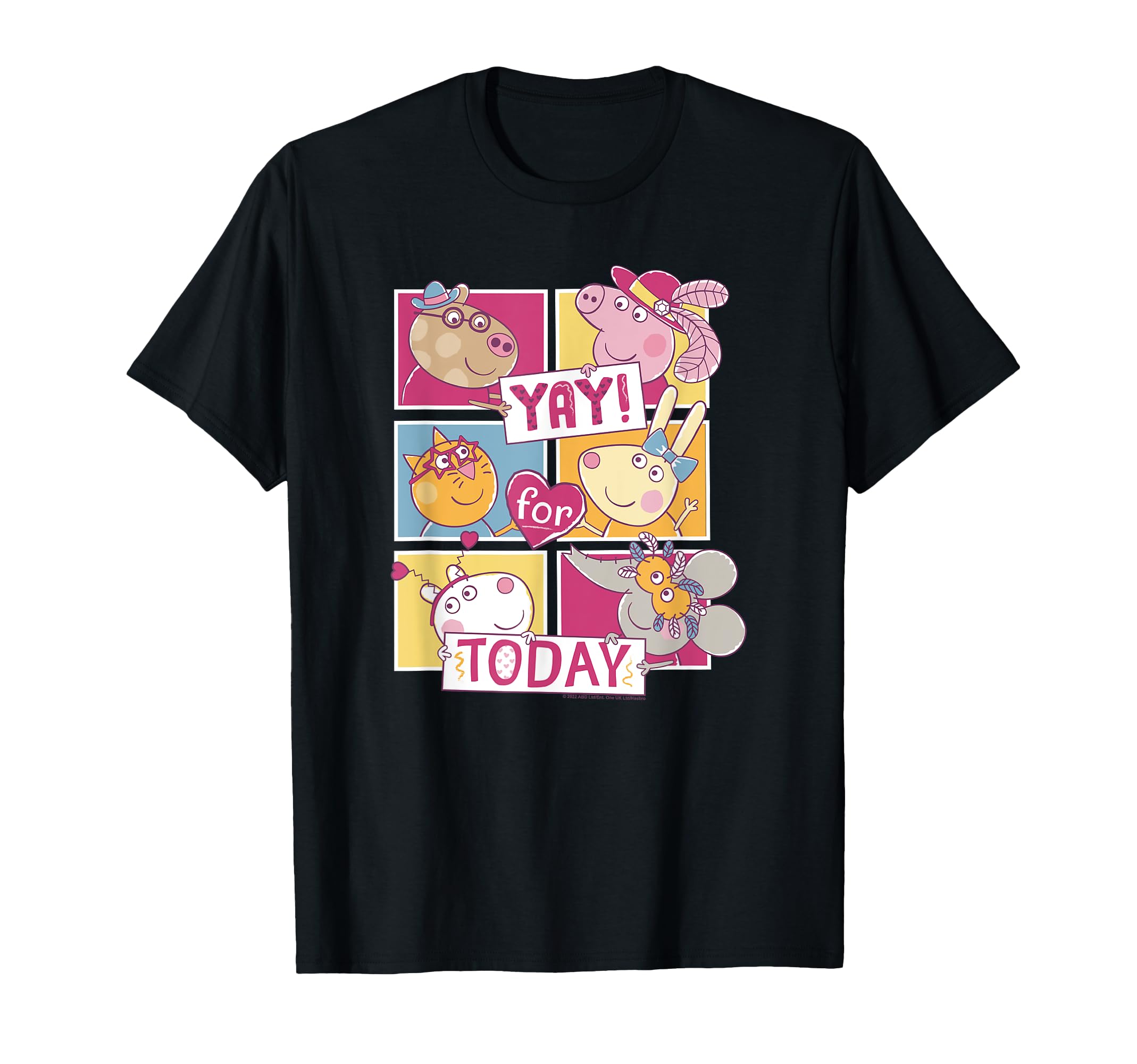 Peppa Pig Yay! For Today Special Party Group Shot T-Shirt