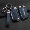 Suitable Fit For Geely Gx3 Ec7 Ec8 Gc6 Ec715 Ec718 Emgrand7 Eu7 Ec7-Rv Ec718-Rv Zinc Alloy Genuine Leather Auto Smart Key Fob Protective Cover