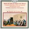 CD SEGRÉIS DE LISBOA - Música De Salão Do Tempo De D. Mari 311034 Movieplay 1994 Portugal Classical Used