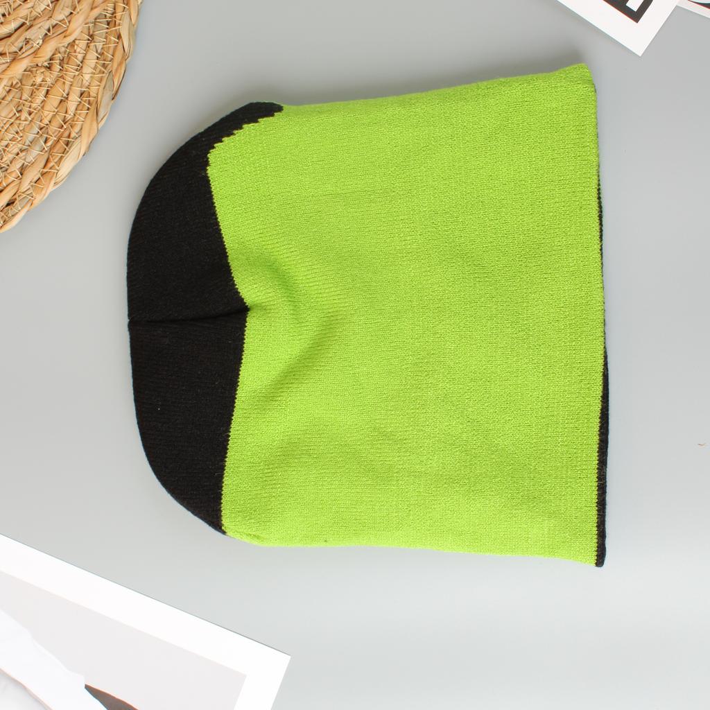 Halloween funny and personalized cartoon costume pullover knitted hat, autumn and winter warm woolen hat