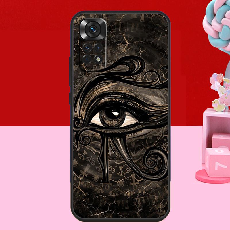 Egyptian Eye of Horus Art Case For Xiaomi Redmi Note 14 13 12 10 11 15 Pro Plus Redmi 15 C 10C 12C 13C 14C Soft Cover