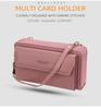 Borsa a tracolla mini da donna con doppia cerniera stile coreano - Porta telefono cellulare e portafoglio quadrato piccolo di alta gamma