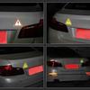 1PC Triangle Exclamation Mark Reflective Warning Sign Car Sticker Night Driving Safety Reflective Sticker for Car Anti-Collision