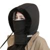 Zimowa czapka puchowa z kapturem Unisex Pogrubiona Ciepła Wiatroszczelna i Wodoodporna Czapka Dla Mężczyzn Kobiet Outdoor Narciarstwo Turystyka