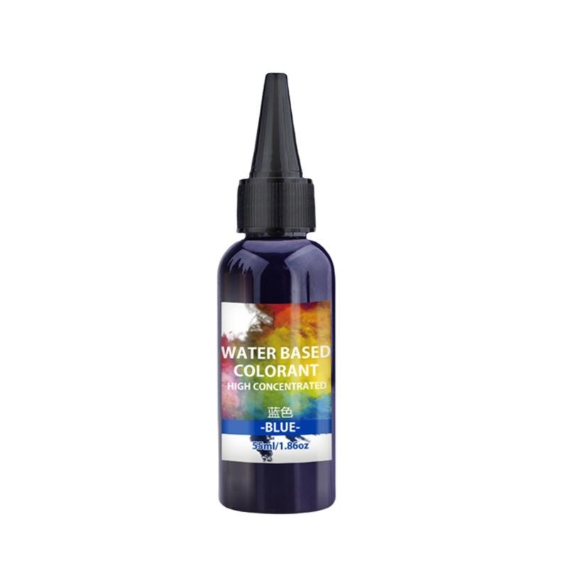 55ml Water Soluble Resin Dye for Craft Safe Colorant for Plaster Cement Vibranting Long Time Use Pigment