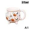 Halloween Wizard Magic Jar Ceramic Mug Decorative Ornament Pumpkin Ghost Afternoon Tea Breakfast Milk Cup Halloween Gift