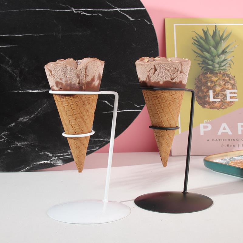 Ice Cream Cone Display Stand Birthday Wedding Popcorn With Base Can Be Reused.